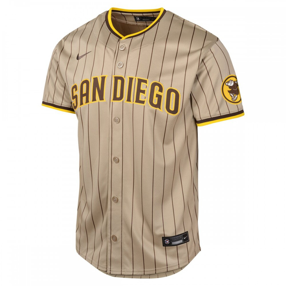 San Diego Padres Youth Alternate Limited Jersey - Tan-Pro Kit Vault | Brand New 26/27 Sports Jerseys